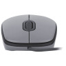 Мышь проводная LOGITECH M110, USB, 2 кнопки+1 колесо-кнопка, оптическая, серая, 910-005490 по низкой цене оптом 