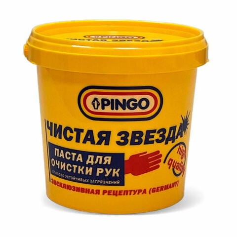 Паста очищающая средство для рук, 1000 мл, ЧИСТАЯ ЗВЕЗДА, от самых стойких загрязнений, банка, 85010-11 по низкой цене оптом 