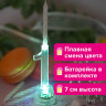 Цифра-подсвечник "1" светодиодная, ЗОЛОТАЯ СКАЗКА, в наборе 4 свечи 6 см, 1 батарейка, 591424 по низкой цене оптом 