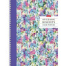 Тетрадь А4, 80 л., HATBER, гребень, клетка, матовая ламинация, цветной срез, "Color texture", 80Т4лВ1гр по низкой цене оптом 
