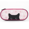 Пенал-футляр BRAUBERG, 1 отделение, ткань, 21x9x5 см, "Black Cat", 270371 по низкой цене оптом 