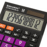Калькулятор настольный BRAUBERG ULTRA COLOR-12-BKPR (192x143 мм), 12 разрядов, двойное питание, ЧЕРНО-ФИОЛЕТОВЫЙ, 250501 по низкой цене оптом 