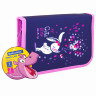 Пенал BRAUBERG, 1 отделение, 2 откидные планки, полиэстер, 21х14 см, "Little Bunny", 270311 по низкой цене оптом 