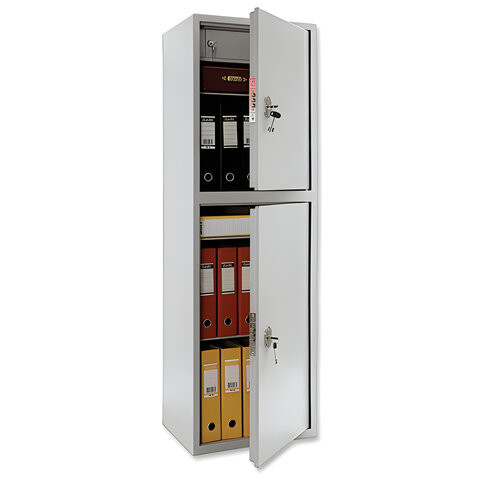Шкаф металлический для документов AIKO "SL-150/2Т" светло-серый, 1490х460х340 мм, 36 кг по низкой цене оптом 
