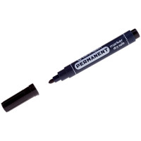 Маркер перманентный CENTROPEN 8510, ЧЕРНЫЙ, круглый наконечник, 2,5 мм, 8510, 5 8510 0112