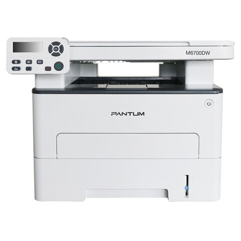 МФУ лазерное PANTUM M6700DW, "3 в 1", А4, 30 страниц/мин, 60000 страниц/месяц, ДУПЛЕКС, Wi-Fi, сетевая карта по низкой цене оптом 