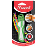 Текстовыделитель-роллер MAPED (Франция) "Fluo Pep's", ЗЕЛЕНЫЙ, 5 мм, блистер, 746323 по низкой цене оптом 