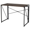 Стол на металлокаркасе BRABIX "LOFT CD-002", 1000х500х750 мм, складной, цвет морёный дуб, 641212 по низкой цене оптом 