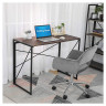Стол на металлокаркасе BRABIX "LOFT CD-002", 1000х500х750 мм, складной, цвет морёный дуб, 641212 по низкой цене оптом 
