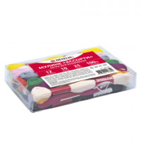 Нитки для вышивания (мулине), Набор 25 цветов, 10 м, полиэфир, DEVELIA (Девелиа), 665430