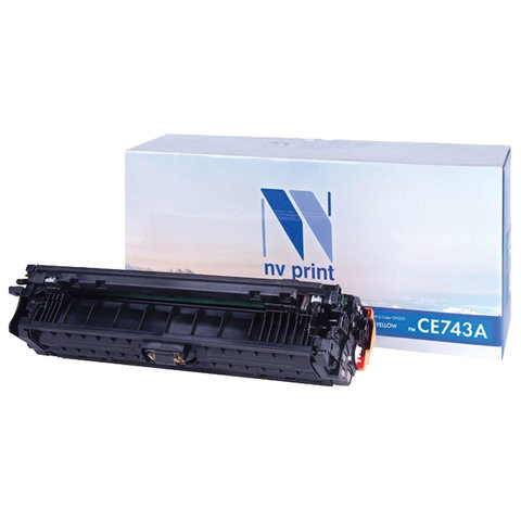 Картридж лазерный NV PRINT (NV-CE743A) для HP CP5220/CP5225/CP5225dn/CP5225n, пурпурный, ресурс 7300 страниц по низкой цене оптом 