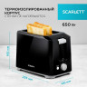 Тостер SCARLETT SC-TM11020, 700Вт, 2 тоста, 7 режимов, мех.управление, пластик, черны по низкой цене оптом Краснодар, Москва, Уфа, Казань, Барнаул, Владивосток, Хабаровск, Сахалин, Красноярск, Екатеренбург, 