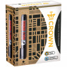 Маркер перманентный Crown "Multi Marker" черный, пулевидный, 3мм по низкой цене оптом 