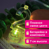 Цифра-подсвечник "2" светодиодная, ЗОЛОТАЯ СКАЗКА, в наборе 4 свечи 6 см, 1 батарейка, 591425 по низкой цене оптом 