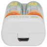 Зарядное устройство GP с аккумуляторами AA 2000 mAh 2 шт., E211210/AAHC-2CRB2, E211210AAHC2CR по низкой цене оптом 