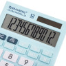 Калькулятор настольный BRAUBERG ULTRA PASTEL-12-LB (192x143 мм), 12 разрядов, двойное питание, ГОЛУБОЙ, 250502 по низкой цене оптом 