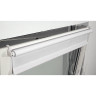 Штора рулонная BRABIX 50х175 см, текстура - лён, защита 55-85%, 200 г/м2, белый S-5, 605975 по низкой цене оптом Краснодар, Москва, Уфа, Казань, Барнаул, Владивосток, Хабаровск, Сахалин, Красноярск, Екатеренбург, 