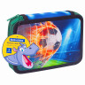 Пенал BRAUBERG, 2 отделения, полиэстер, 21х14 см, "Fire football", 270322 по низкой цене оптом 