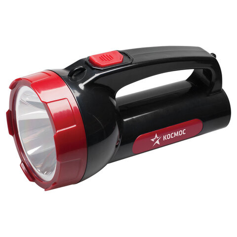 Фонарь аккумуляторный КОСМОС 5Вт LED, выдвижная вилка, заряд от сети, KOCAc9105WLED по низкой цене оптом 