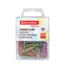 Скрепки BRAUBERG PASTEL 28 мм пастельные цвета, 100 штук, в пластиковой коробке, 27хх по низкой цене оптом 