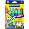 Фломастеры 12 ЦВЕТОВ CENTROPEN "ECO Markers", смываемые, вентилируемый колпачок, 2560/12KK, 7 2560 1201 по низкой цене оптом 