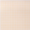 Бумага масштабно-координатная (миллиметровая), папка А4, оранжевая, 10 листов, 65 г/м2, STAFF, 113484