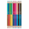 Карандаши двусторонние MAPED (Франция) "Color'Peps Duo", 12 штук, 24 цвета, трехгранные, 829600 по низкой цене оптом 