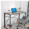 Стол на металлокаркасе BRABIX "LOFT CD-002", 1000х500х750 мм, складной, цвет дуб антик, 641213 по низкой цене оптом 