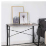 Стол на металлокаркасе BRABIX "LOFT CD-002", 1000х500х750 мм, складной, цвет дуб антик, 641213 по низкой цене оптом 