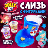 Слайм Слизь с фигурками, единороги, 200 гр, АССОРТИ 3 вида, JOLLY JOT (ДЖОЛЛИ ДЖОТ),, 666666 по низкой цене оптом 