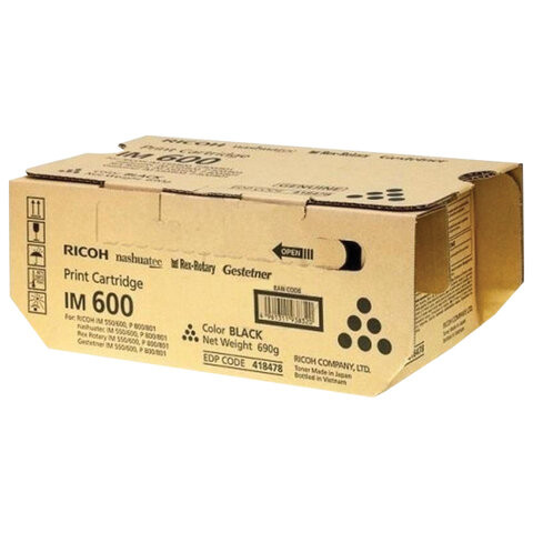 Тонер-картридж RICOH (418478) для Ricoh P800/P801/M550/M600, ресурс 25500 страниц, оригинальный по низкой цене оптом 