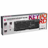 Клавиатура беспроводная DEFENDER Element HB-195 RU,USB, 114 клавиш, черная, 45195 по низкой цене оптом Краснодар, Москва, Уфа, Казань, Барнаул, Владивосток, Хабаровск, Сахалин, Красноярск, Екатеренбург, 