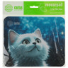 Коврик для мыши CACTUS White Cat, 220x180x2мм, CS-MP-P06XS по низкой цене оптом Краснодар, Москва, Уфа, Казань, Барнаул, Владивосток, Хабаровск, Сахалин, Красноярск, Екатеренбург, 