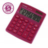 Калькулятор настольный CITIZEN SDC-810NRPKE, КОМПАКТНЫЙ (124х102 мм), 10 разрядов, двойное питание, РОЗОВЫЙ