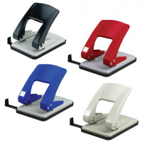 Дырокол металлический KW-trio "Stylish Heavy Duty", до 40 листов, ассорти, 976, -976
