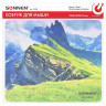 Коврик для мыши SONNEN "MOUNTAINS", резина + ткань, 260х220х3 мм, 513298 по низкой цене оптом 