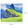 Коврик для мыши SONNEN "MOUNTAINS", резина + ткань, 260х220х3 мм, 513298 по низкой цене оптом 