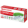 Степлер №24/6, 26/6 BRAUBERG "Original", до 25 листов, зеленый, 227774 по низкой цене оптом 