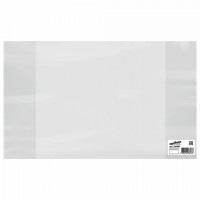 Обложка ПВХ для тетрадей и дневников, ЮНЛАНДИЯ, 120 мкм, 208х346 мм, штрих-код, 229305