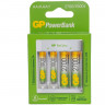 Зарядное устройство GP с аккумуляторами, AA 2600 mAh 2 шт. + AAA 950 mAh 2 шт., E411270/100-2CRB4, E4112701002CRB4 по низкой цене оптом 