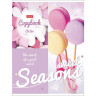 Тетрадь А5, 80 л., HATBER, скоба, клетка, "Sweet seasons" (5 видов), 80Т5В1 по низкой цене оптом 