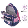 Рюкзак ЮНЛАНДИЯ COMPLETE, с пеналом в комплекте, эрго-спинка, "Pink bow", 42х29х14 см, 229972 по низкой цене оптом 