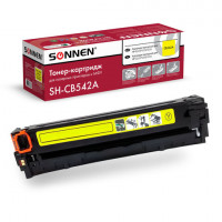 Картридж лазерный SONNEN (SH-CB542A) для HP CLJ CP1215/1515 ВЫСШЕЕ КАЧЕСТВО, желтый, 1400 страниц, 363956