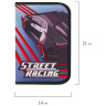 Пенал BRAUBERG, 1 отделение, 2 откидные планки, полиэстер, 21х14 см, "Street racing", 270314 по низкой цене оптом 