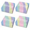 Ластик BRAUBERG PASTEL, 34х34х14 мм, квадратный, эко-пвх, цвет ластика ассорти, 273210 - Ластики | СнабС