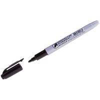 Маркер перманентный Crown "Multi Marker Slim" черный, пулевидный, 2мм
