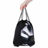 Мешок для обуви BRAUBERG PREMIUM, карман, подкладка, светоотражайка, 43х33 см, "Black car", 271623 по низкой цене оптом 