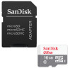 Карта памяти microSDHC, 16 GB, SANDISK Ultra UHS-I U1, 80 Мб/сек (class 10), адаптер, QUNS-016G-GN3MA по низкой цене оптом 