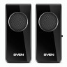 Колонки компьютерные SVEN 314, 2.0, 2х2 Вт, пластик, черные, SV-0110314BK по низкой цене оптом 