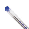 Ручка шариковая с грипом BIC "Cristal Grip", СИНЯЯ, корпус прозрачный, узел 1 мм, линия письма 0,32 мм, 889985 по низкой цене оптом 